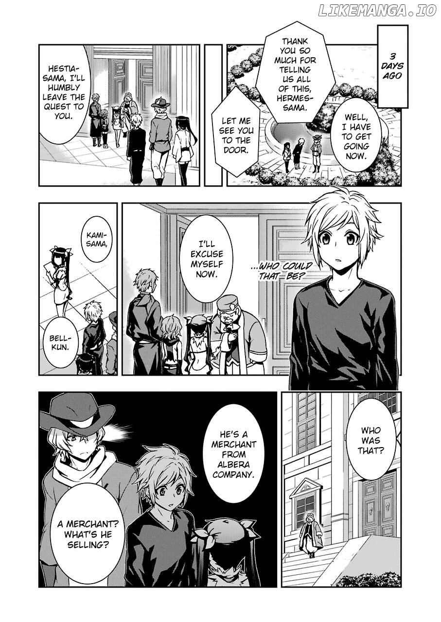 Dungeon ni Deai wo Motomeru no wa Machigatteiru Darou ka II chapter 12 - page 5