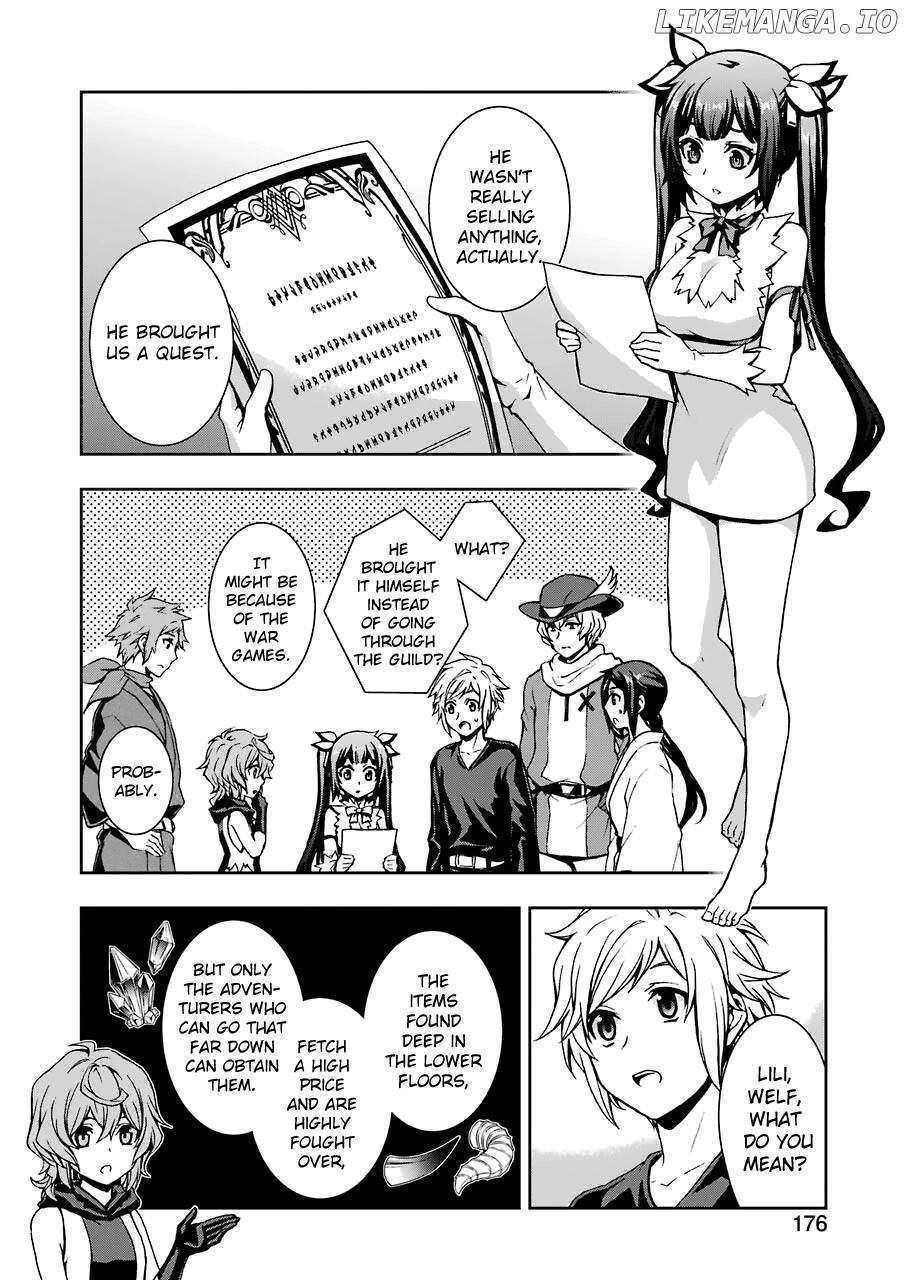 Dungeon ni Deai wo Motomeru no wa Machigatteiru Darou ka II chapter 12 - page 6