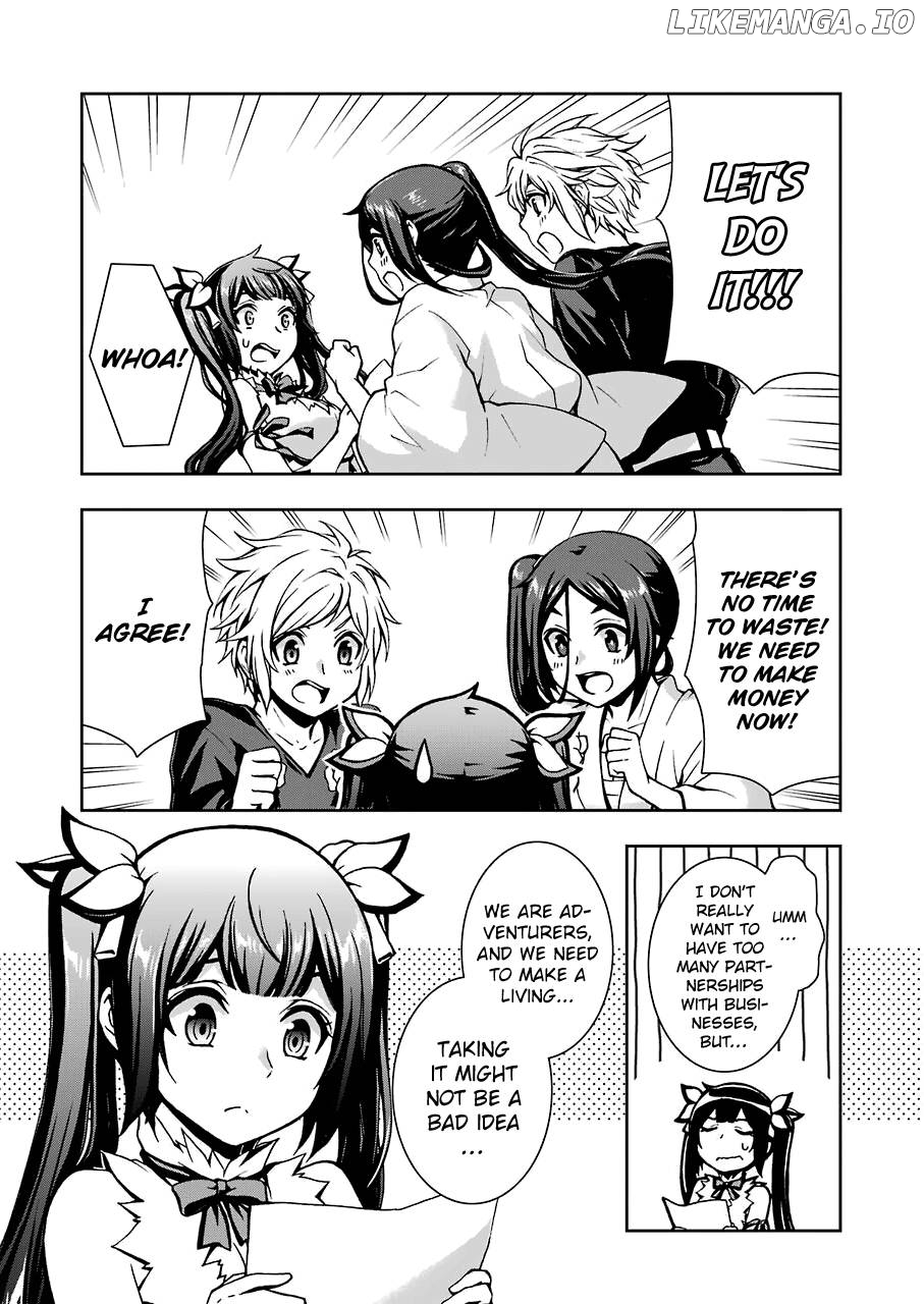 Dungeon ni Deai wo Motomeru no wa Machigatteiru Darou ka II chapter 12 - page 8