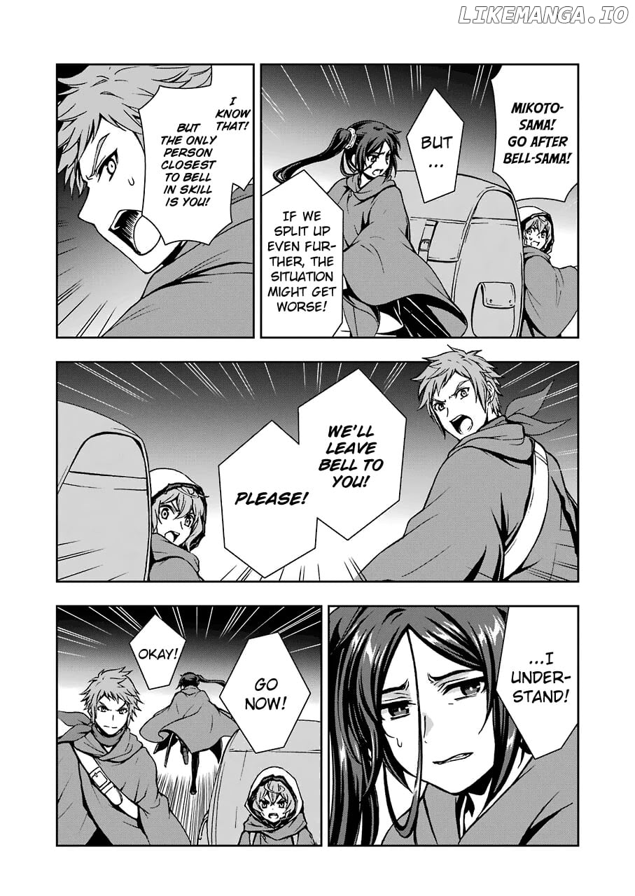 Dungeon ni Deai wo Motomeru no wa Machigatteiru Darou ka II chapter 13 - page 11