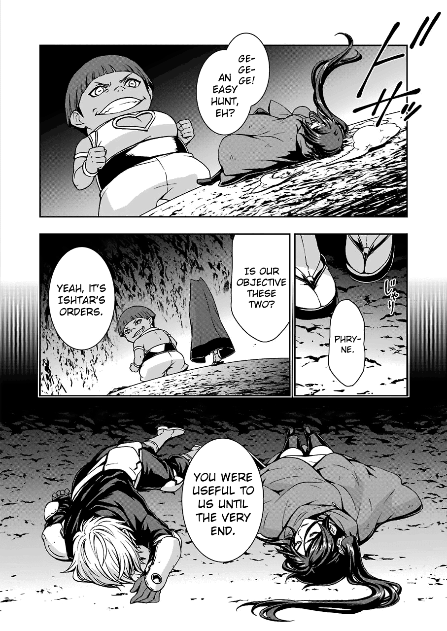 Dungeon ni Deai wo Motomeru no wa Machigatteiru Darou ka II chapter 13 - page 22