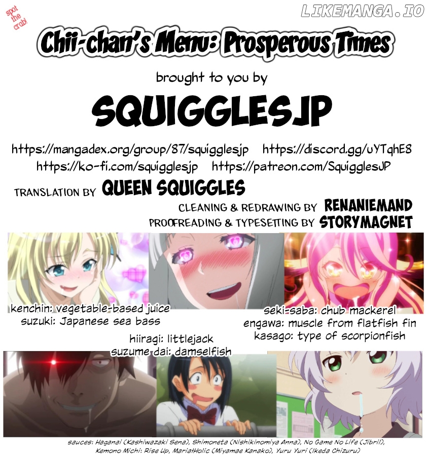 Chii-Chan No Oshinagaki Hanjouki chapter 34 - page 21