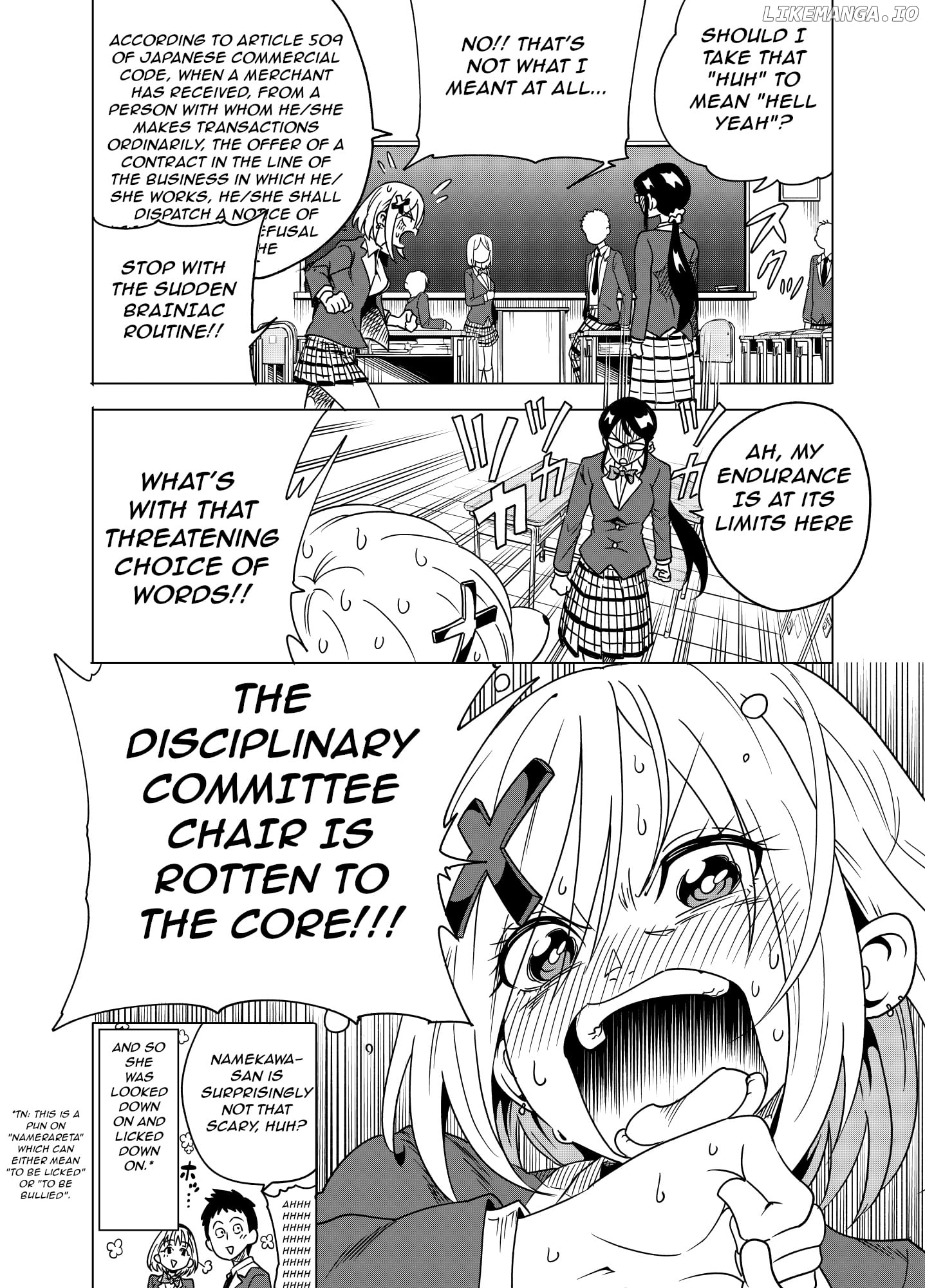 Namekawa-San Won’t Be Bullied chapter 1 - page 5