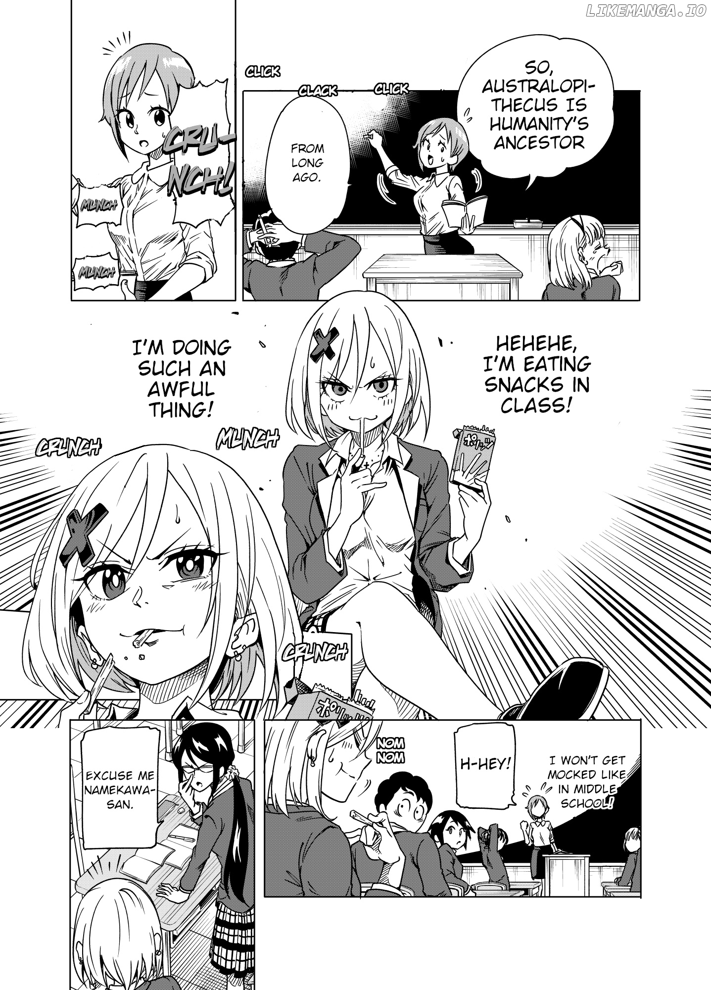 Namekawa-San Won’t Be Bullied chapter 3 - page 1
