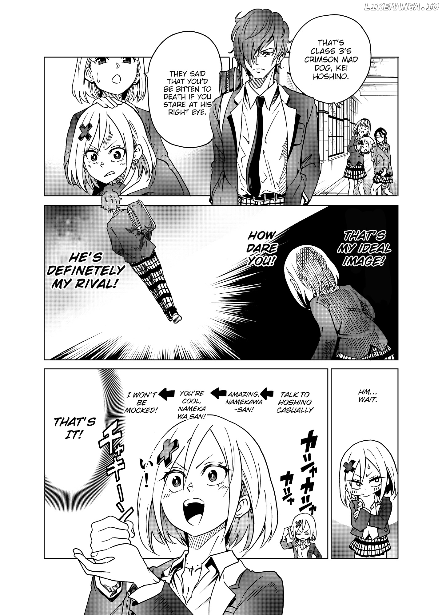 Namekawa-San Won’t Be Bullied chapter 4 - page 2