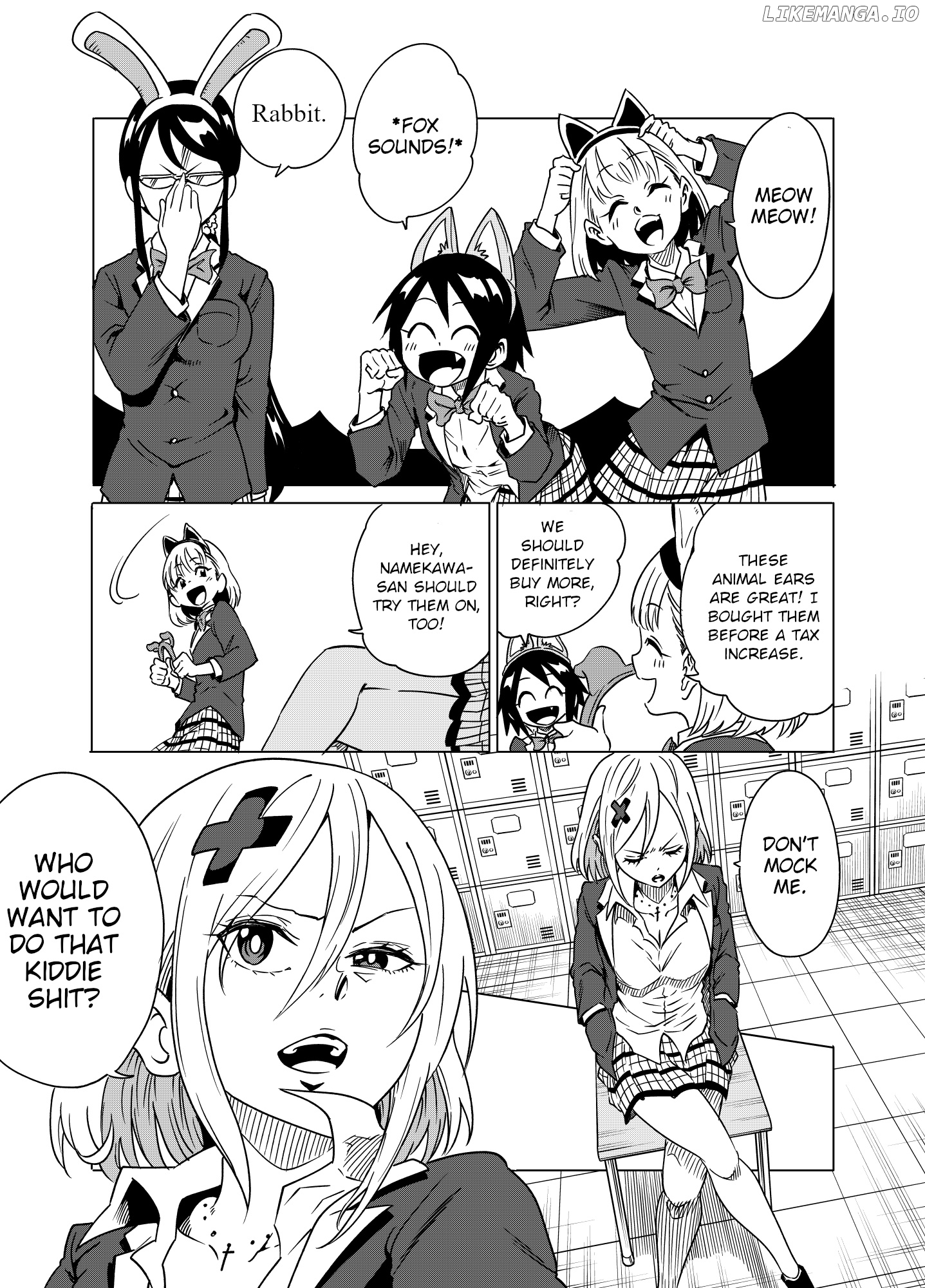 Namekawa-San Won’t Be Bullied chapter 7 - page 1