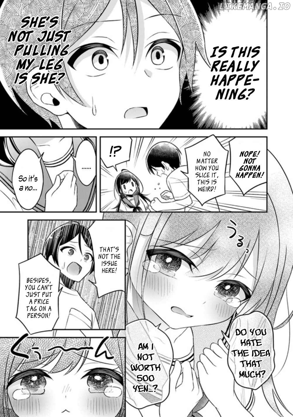 Yuujin ni 500 Yen Kashitara Shakkin no Kata ni Imouto wo Yokoshitekita no Dakeredo, Ore wa Ittai Dou Sureba Iin Darou chapter 1 - page 10