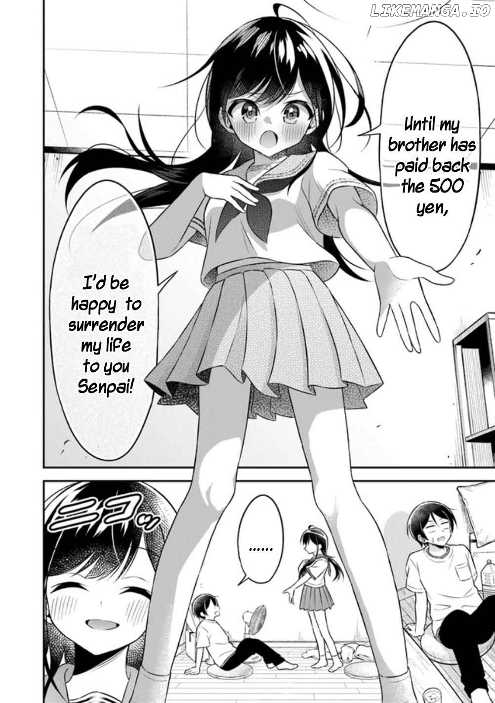 Yuujin ni 500 Yen Kashitara Shakkin no Kata ni Imouto wo Yokoshitekita no Dakeredo, Ore wa Ittai Dou Sureba Iin Darou chapter 1 - page 9