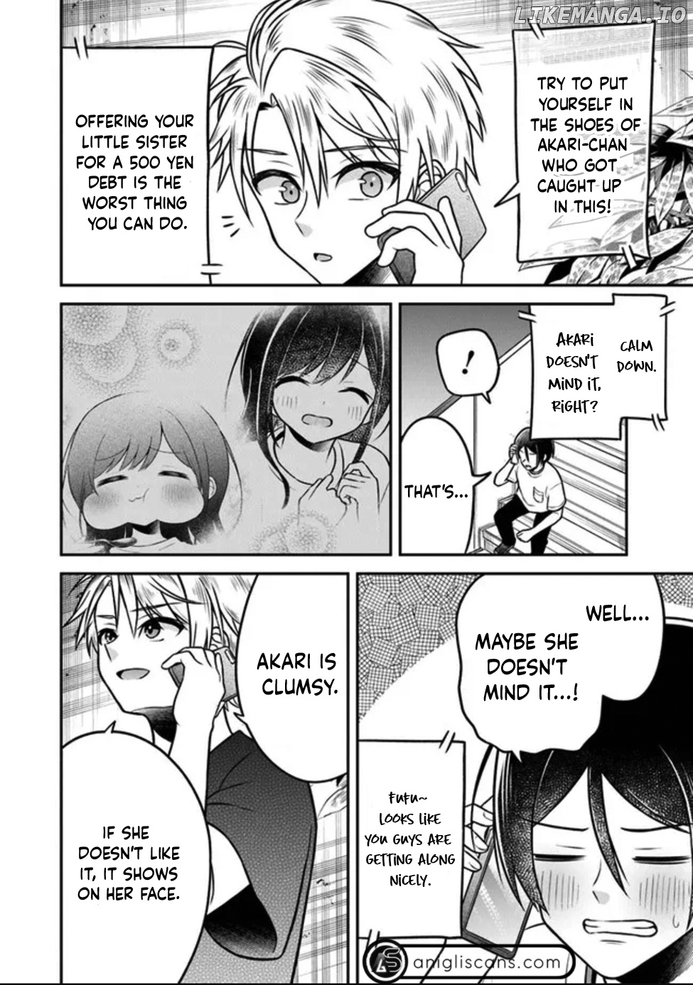 Yuujin ni 500 Yen Kashitara Shakkin no Kata ni Imouto wo Yokoshitekita no Dakeredo, Ore wa Ittai Dou Sureba Iin Darou chapter 3 - page 8