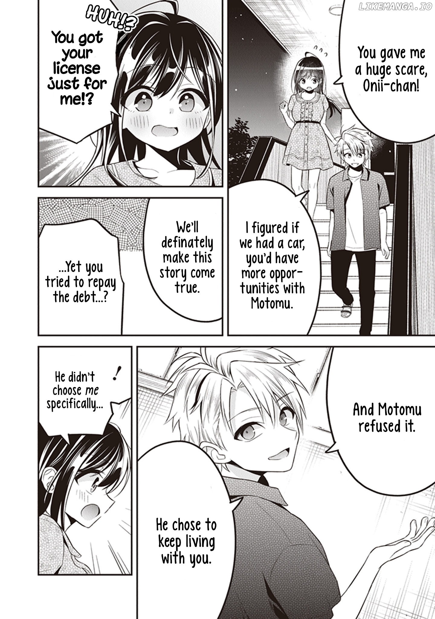 Yuujin ni 500 Yen Kashitara Shakkin no Kata ni Imouto wo Yokoshitekita no Dakeredo, Ore wa Ittai Dou Sureba Iin Darou chapter 9 - page 10