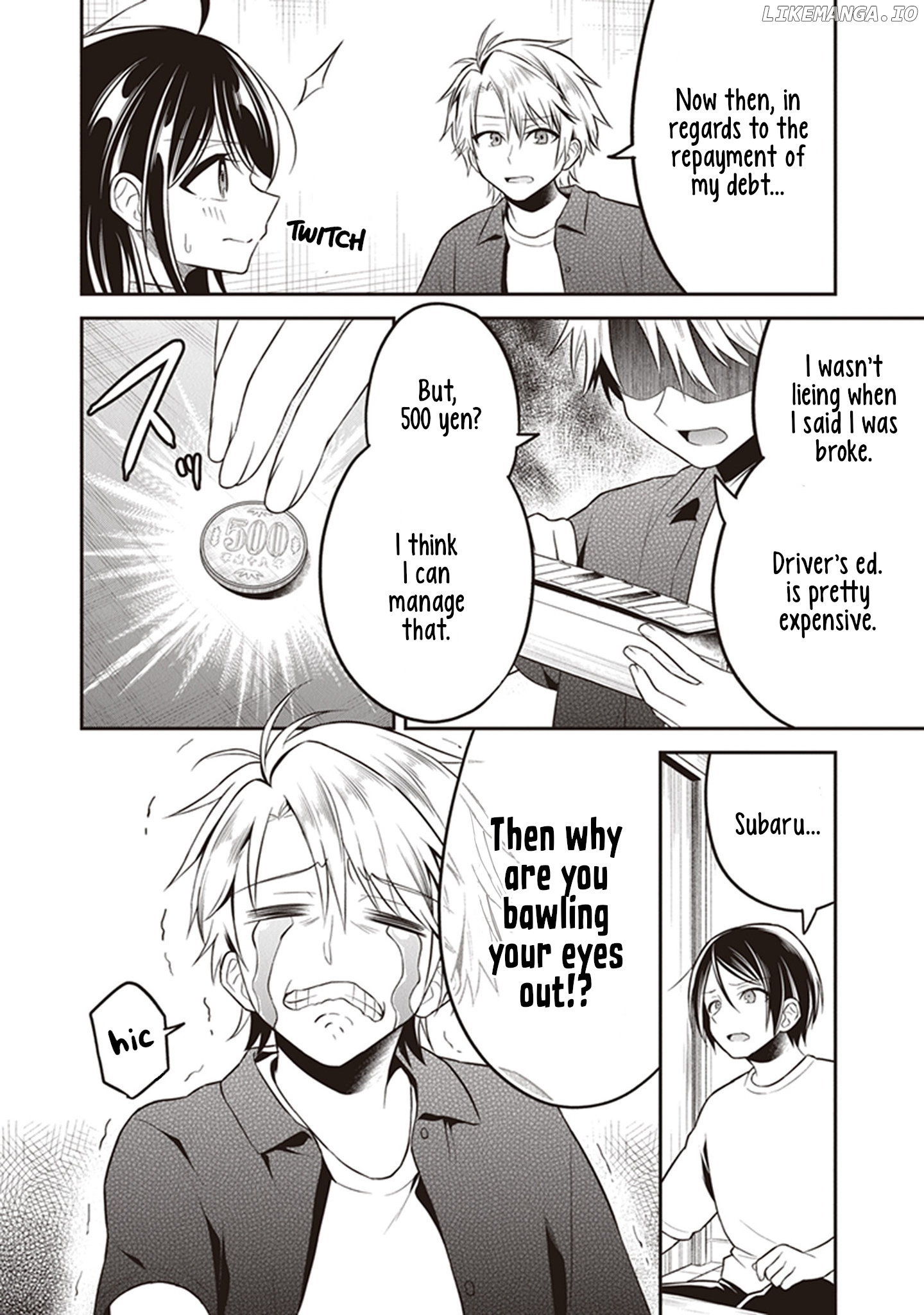 Yuujin ni 500 Yen Kashitara Shakkin no Kata ni Imouto wo Yokoshitekita no Dakeredo, Ore wa Ittai Dou Sureba Iin Darou chapter 9 - page 4