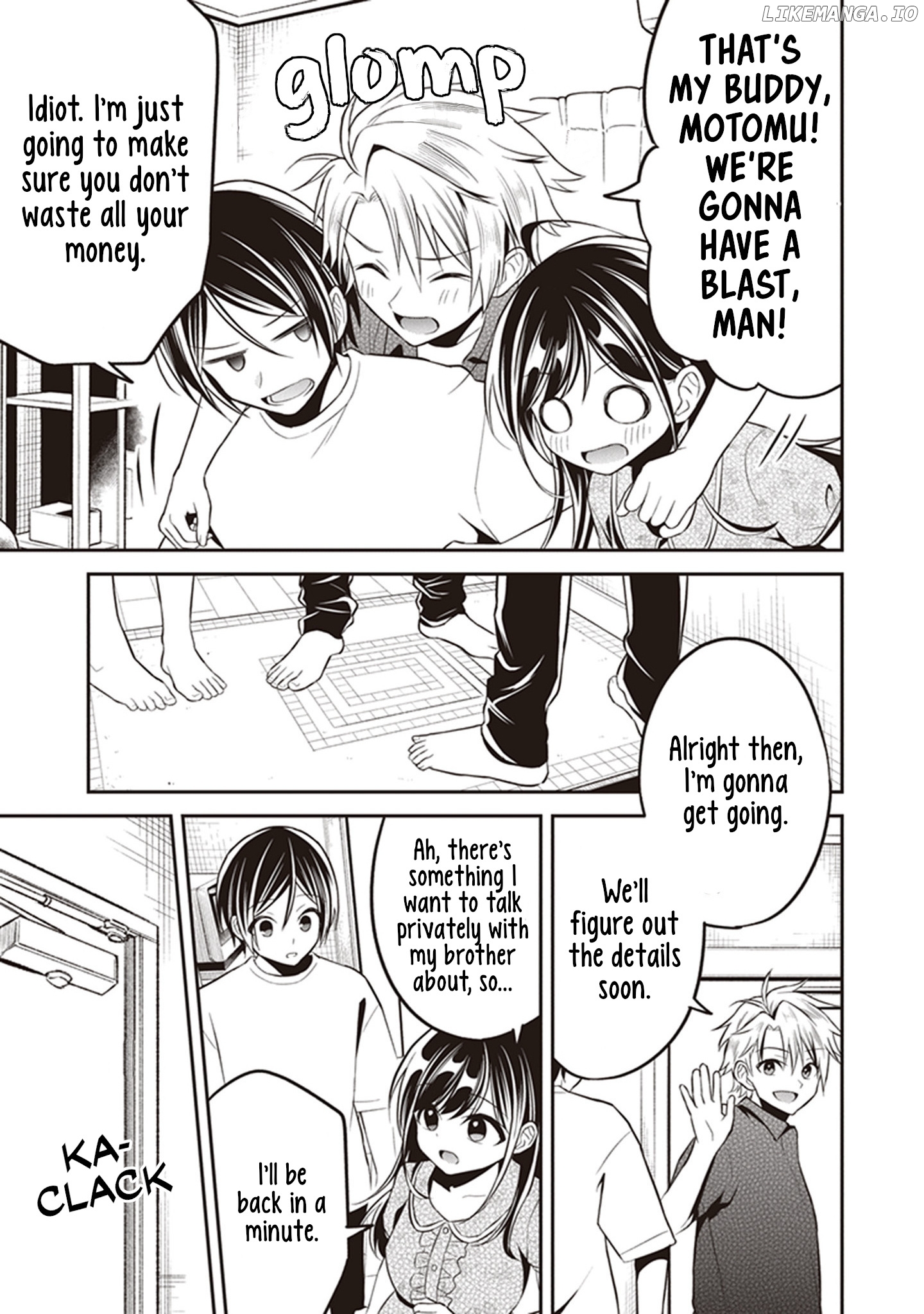 Yuujin ni 500 Yen Kashitara Shakkin no Kata ni Imouto wo Yokoshitekita no Dakeredo, Ore wa Ittai Dou Sureba Iin Darou chapter 9 - page 9