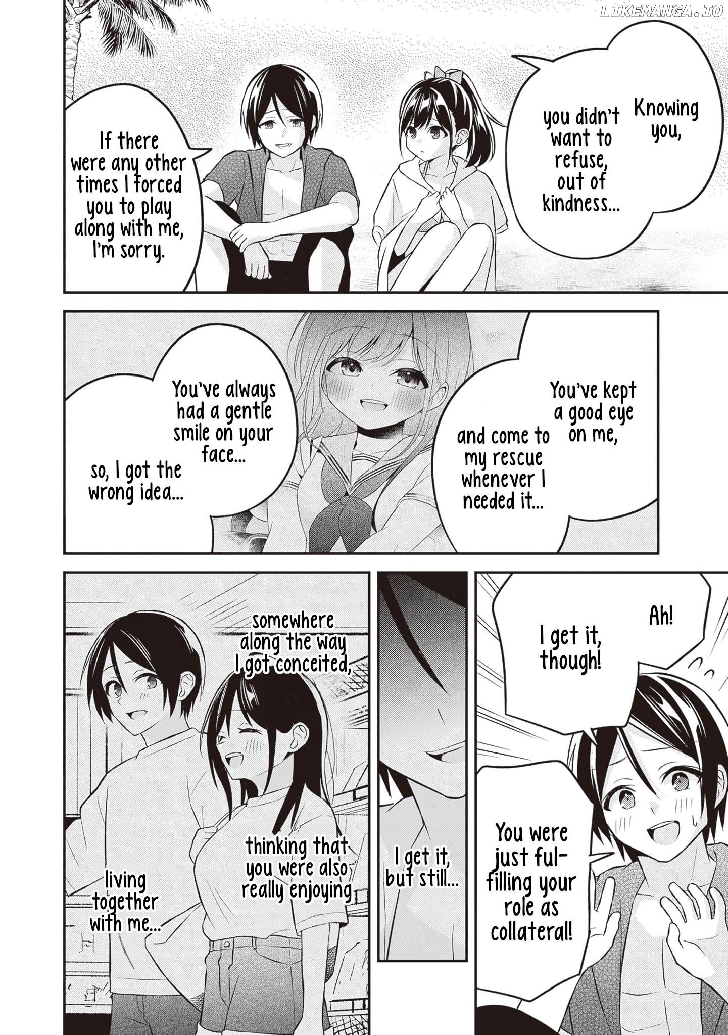 Yuujin ni 500 Yen Kashitara Shakkin no Kata ni Imouto wo Yokoshitekita no Dakeredo, Ore wa Ittai Dou Sureba Iin Darou chapter 11 - page 21
