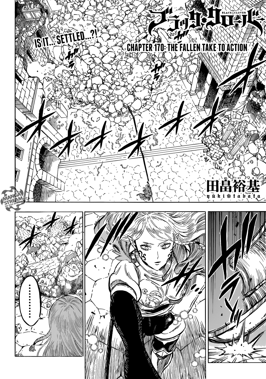 Black Clover chapter 170 - page 3