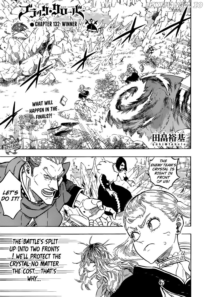 Black Clover chapter 132 - page 1