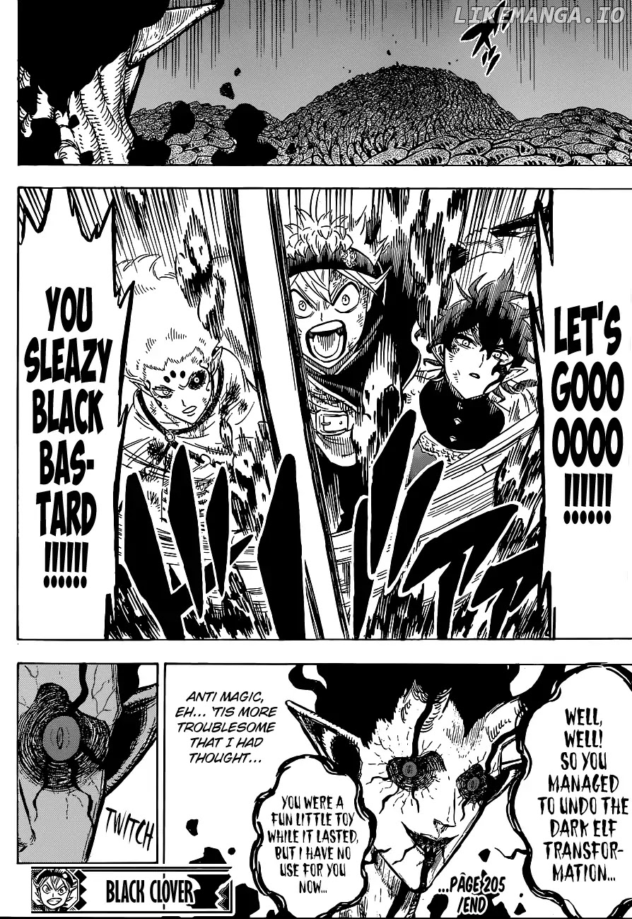 Black Clover chapter 205 - page 14