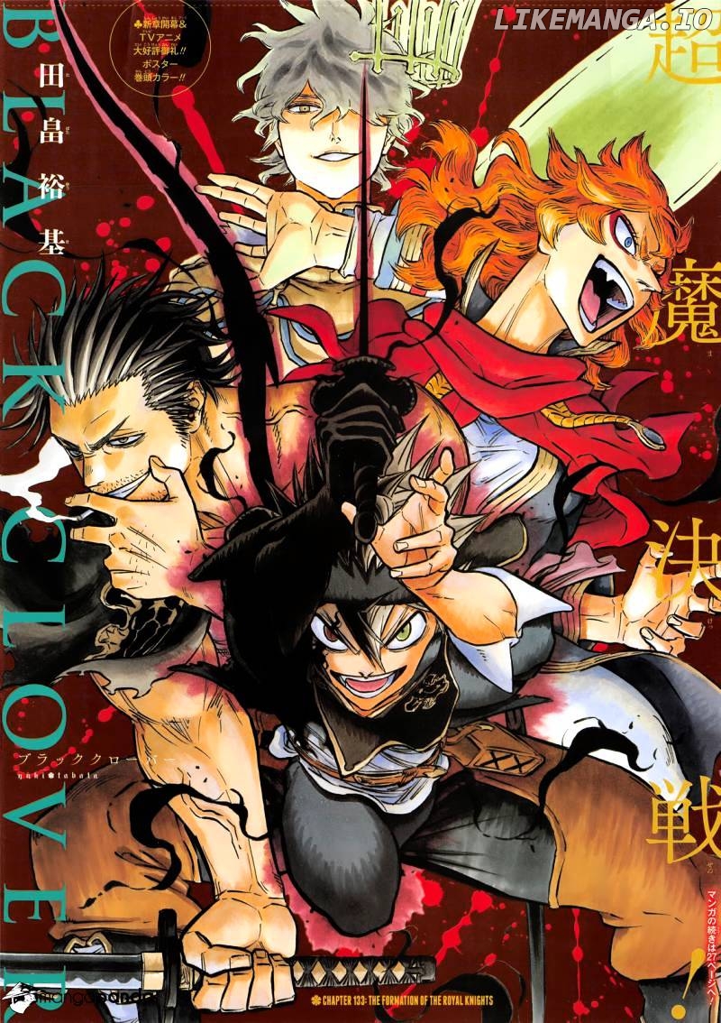 Black Clover chapter 133 - page 3