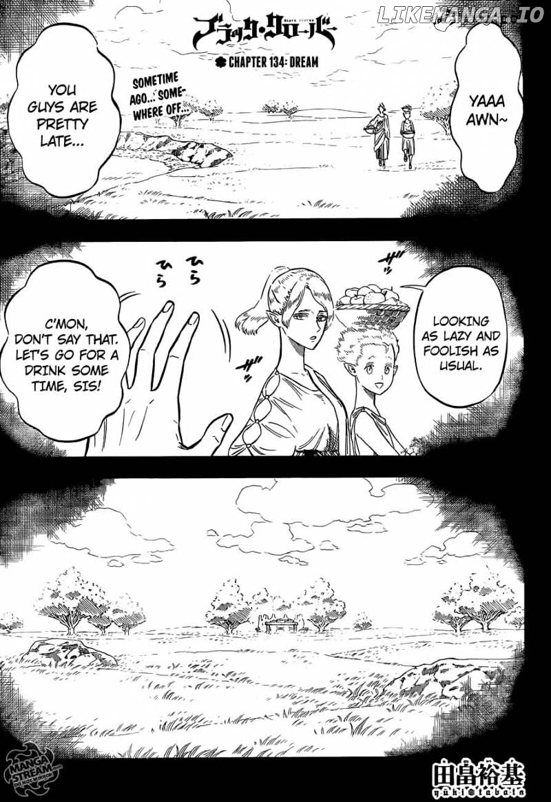 Black Clover chapter 134 - page 1