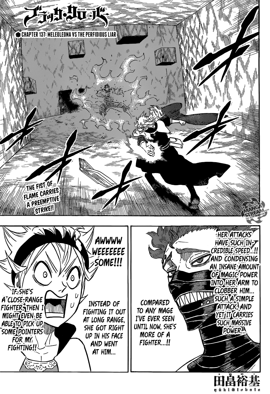Black Clover chapter 137 - page 1