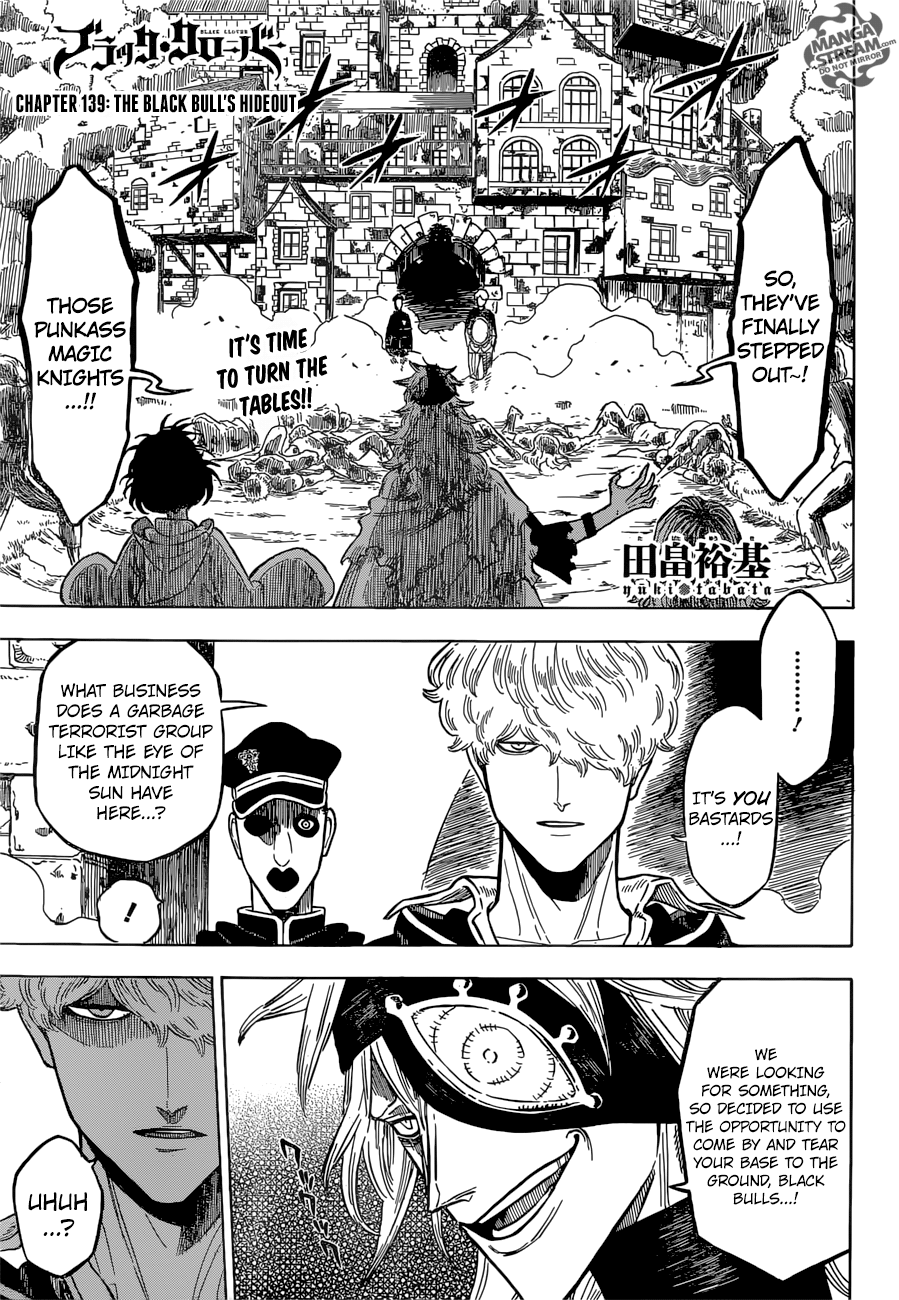 Black Clover chapter 139 - page 1