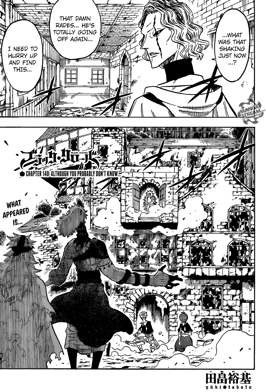 Black Clover chapter 140 - page 1