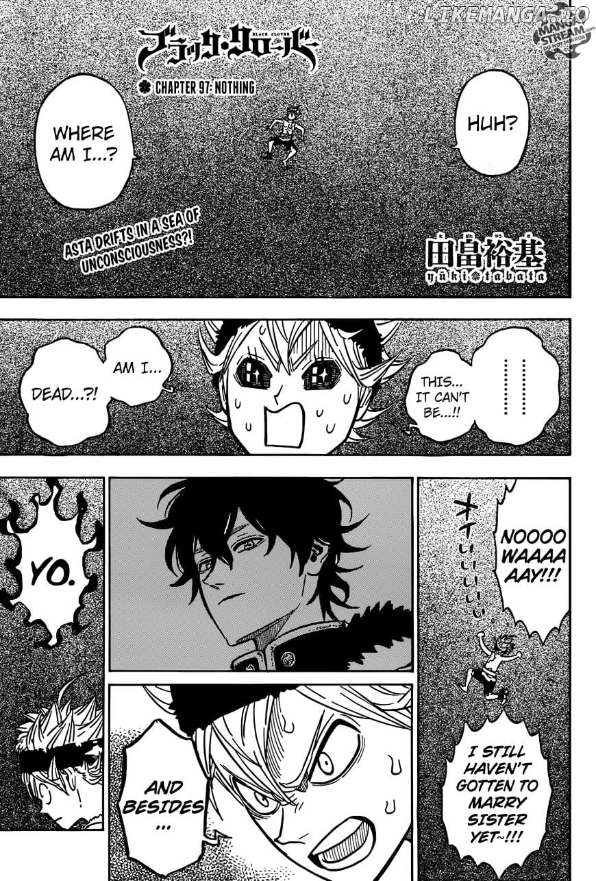 Black Clover chapter 97 - page 1