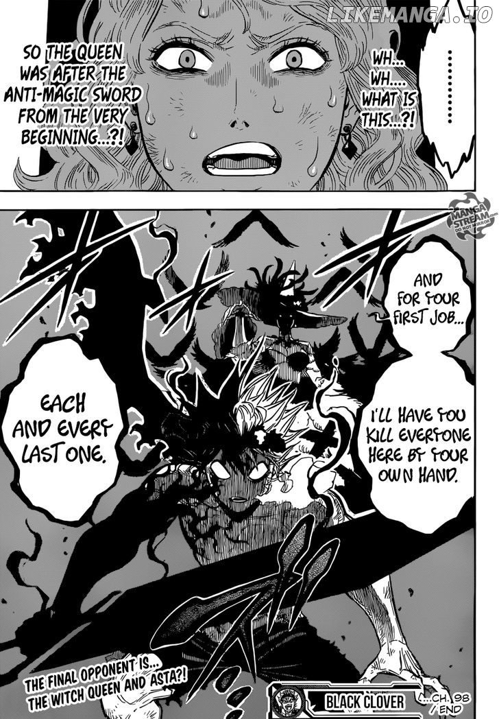 Black Clover chapter 98 - page 19