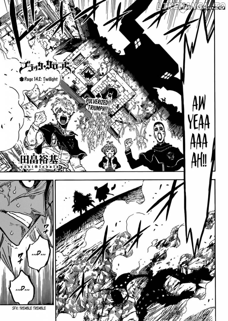 Black Clover chapter 142 - page 1