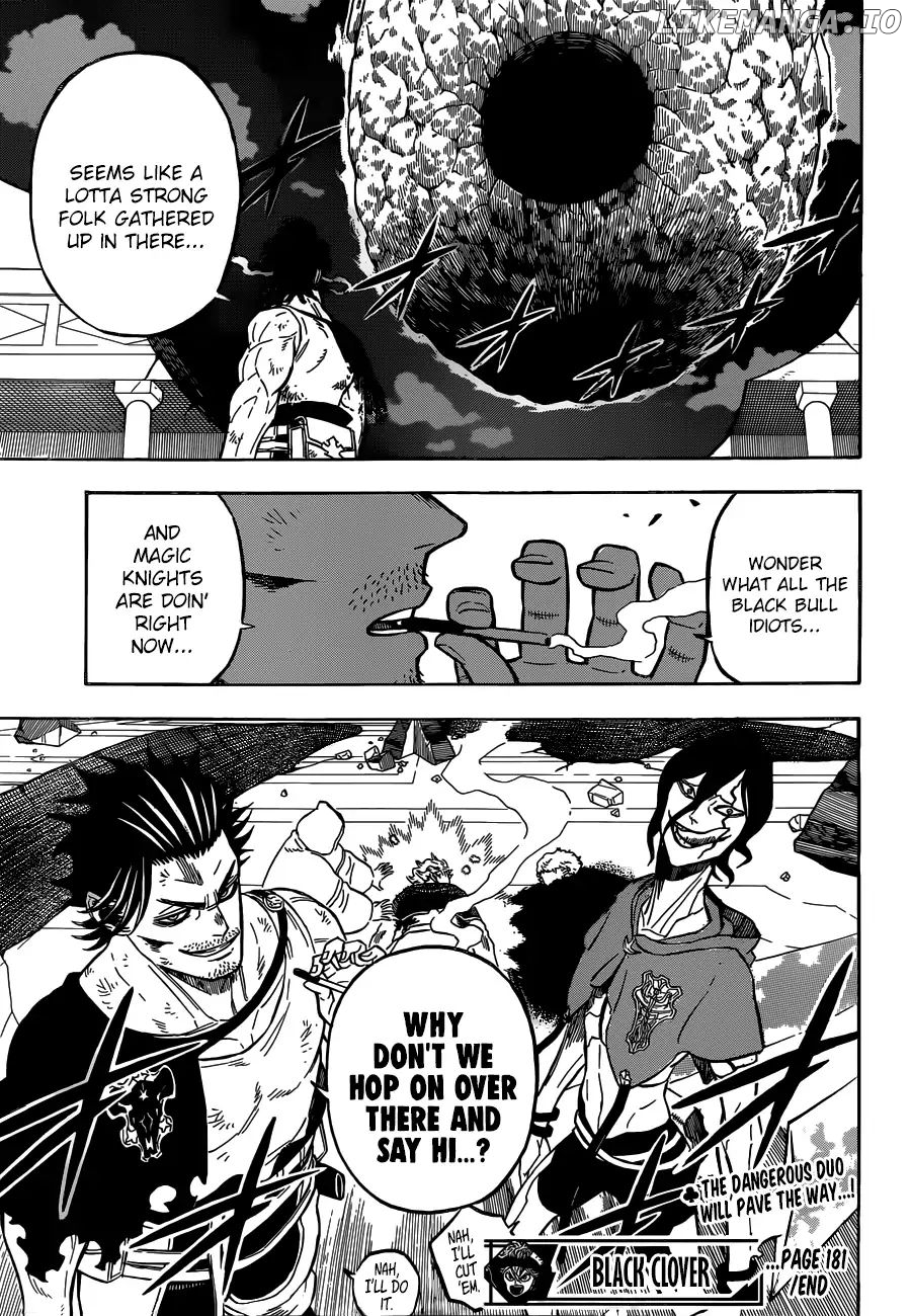 Black Clover chapter 181 - page 15
