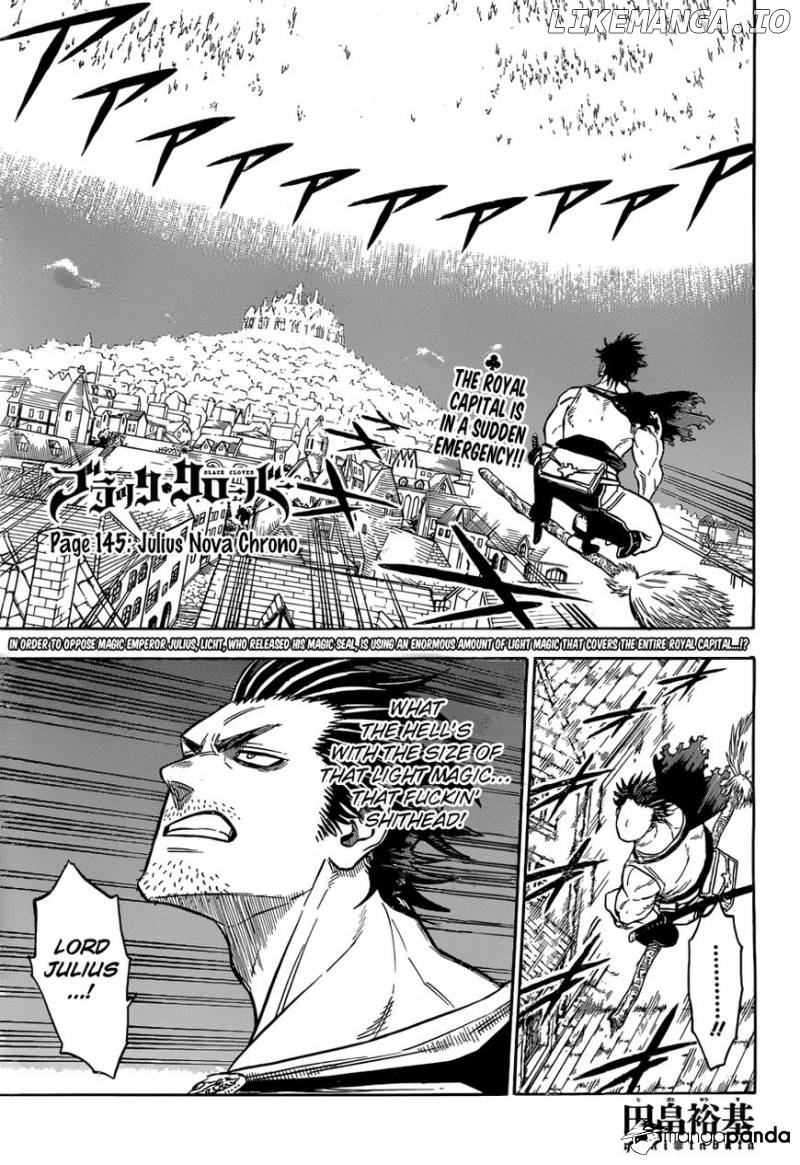 Black Clover chapter 145 - page 1