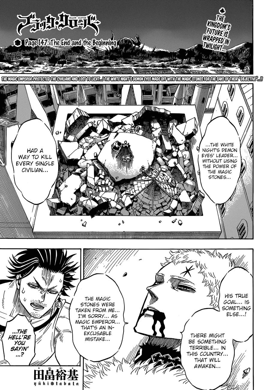 Black Clover chapter 147 - page 1