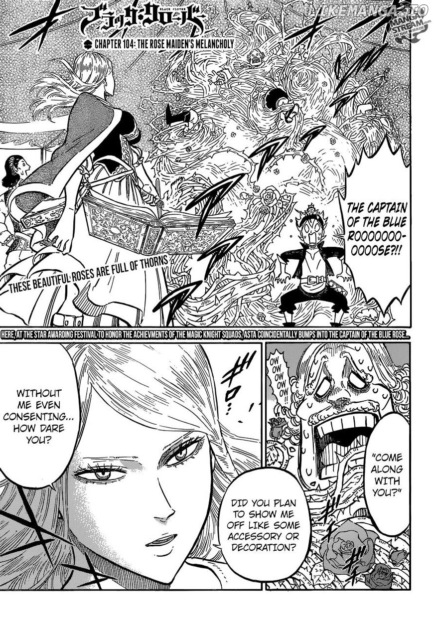 Black Clover chapter 104 - page 1