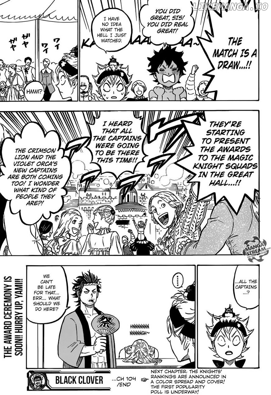 Black Clover chapter 104 - page 17