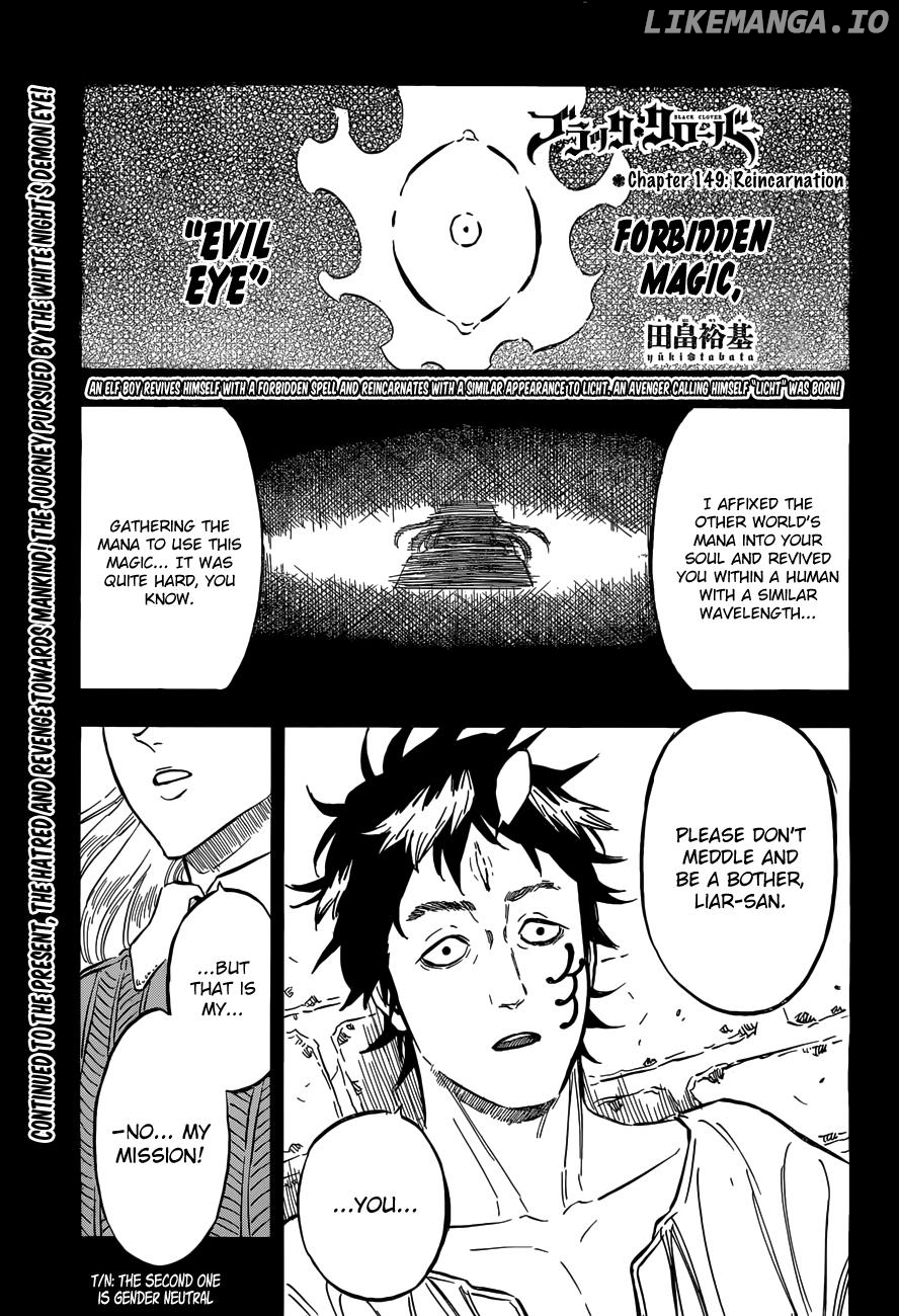 Black Clover chapter 149 - page 1