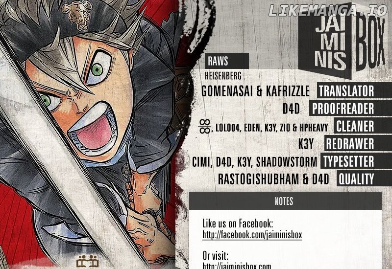 Black Clover chapter 66 - page 1