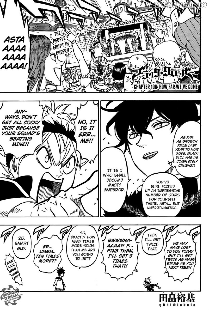 Black Clover chapter 106 - page 1