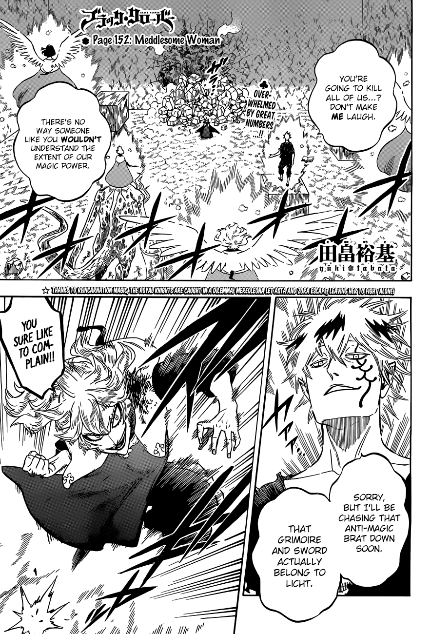 Black Clover chapter 152 - page 1