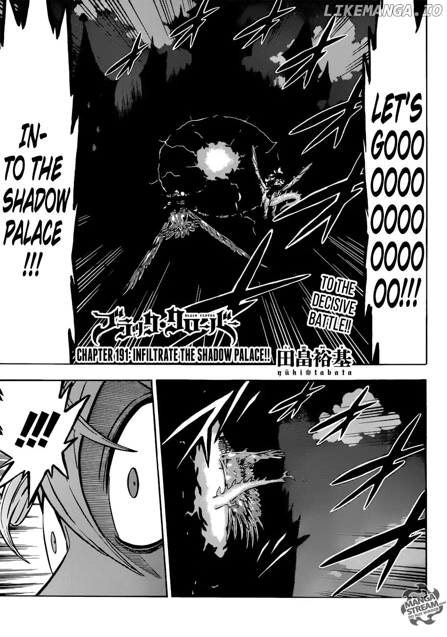 Black Clover chapter 191 - page 1