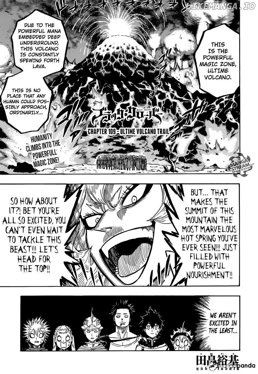Black Clover chapter 109 - page 1