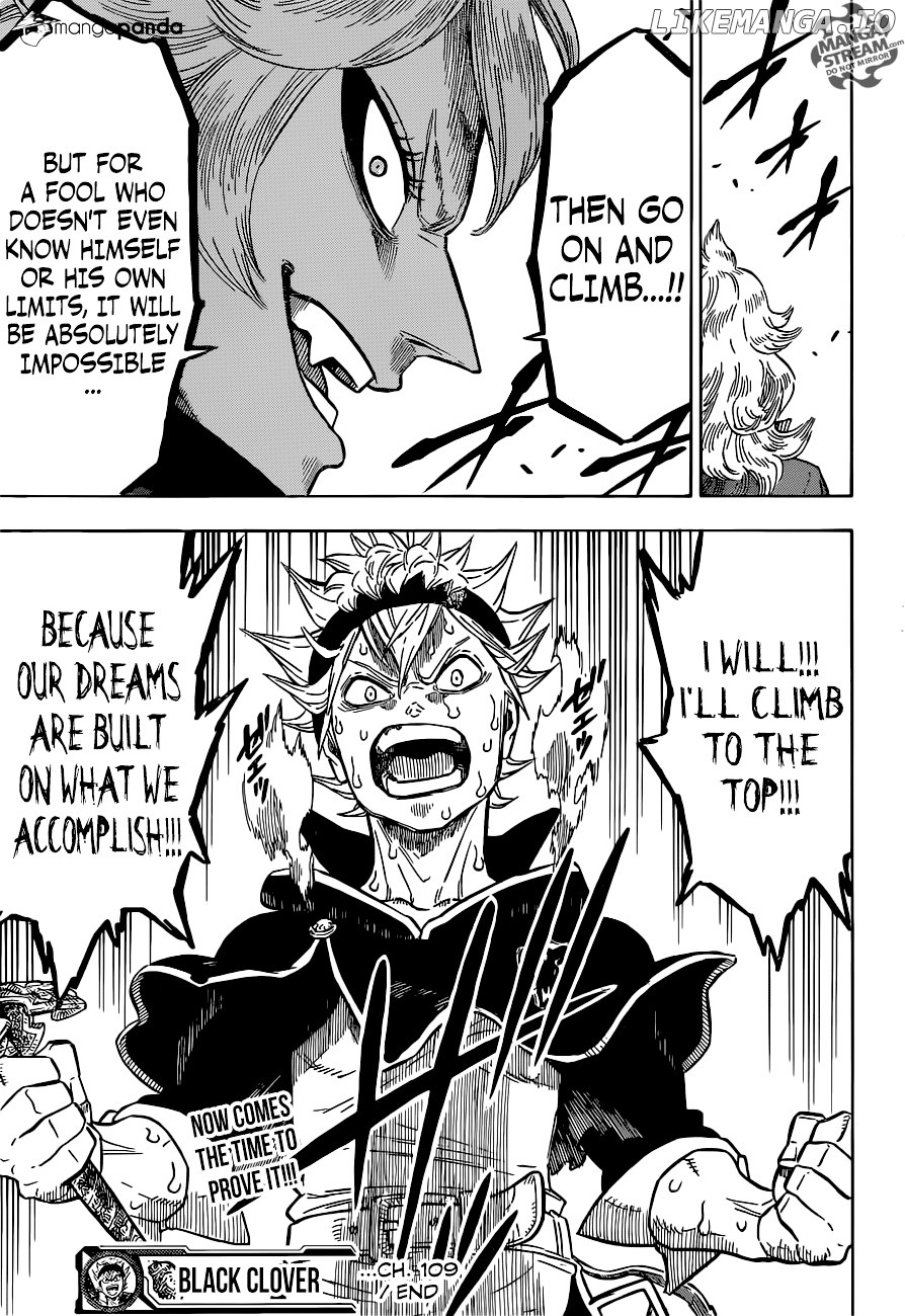 Black Clover chapter 109 - page 16