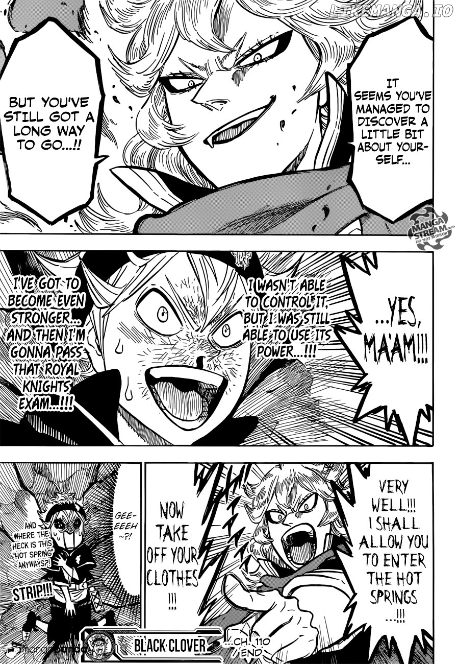 Black Clover chapter 110 - page 20