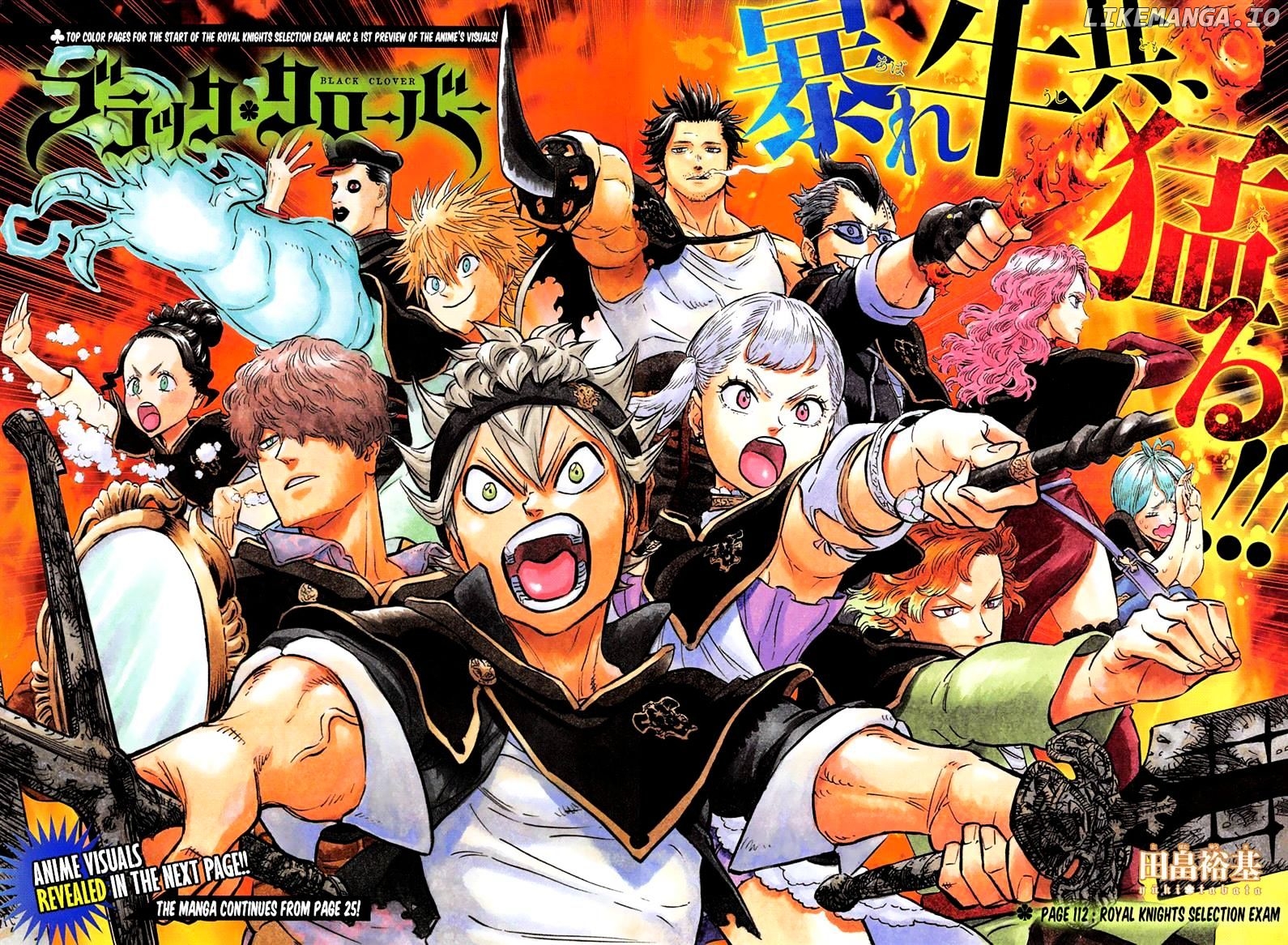 Black Clover chapter 112 - page 3