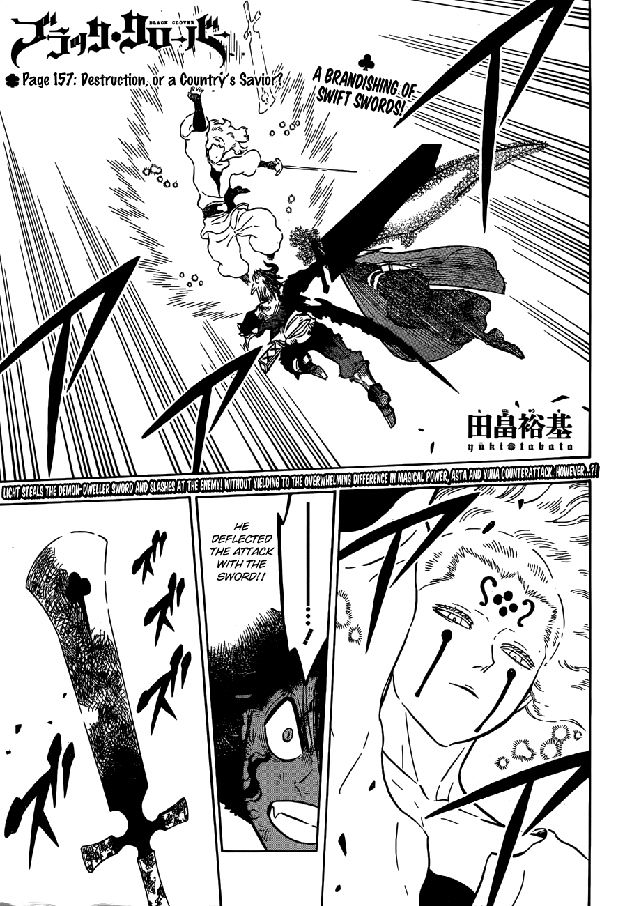 Black Clover chapter 157 - page 1