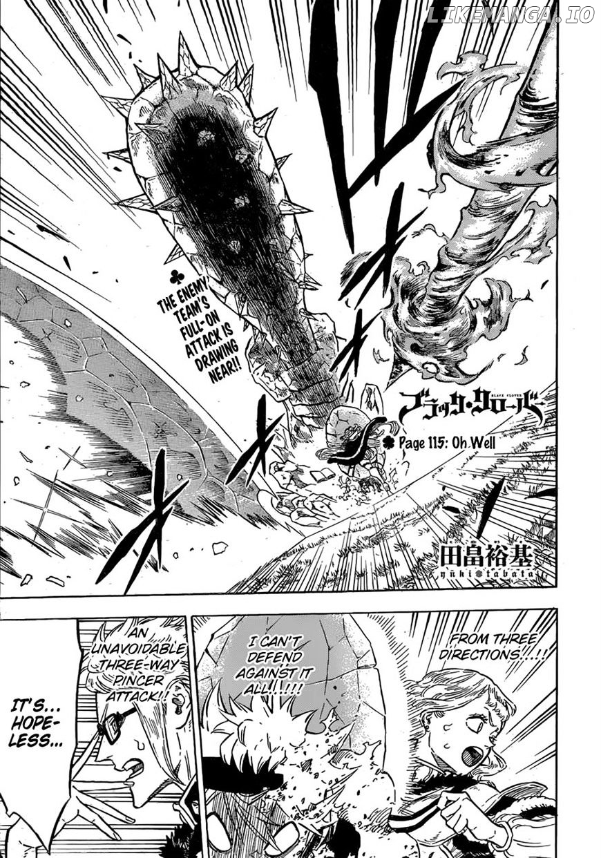 Black Clover chapter 115 - page 1
