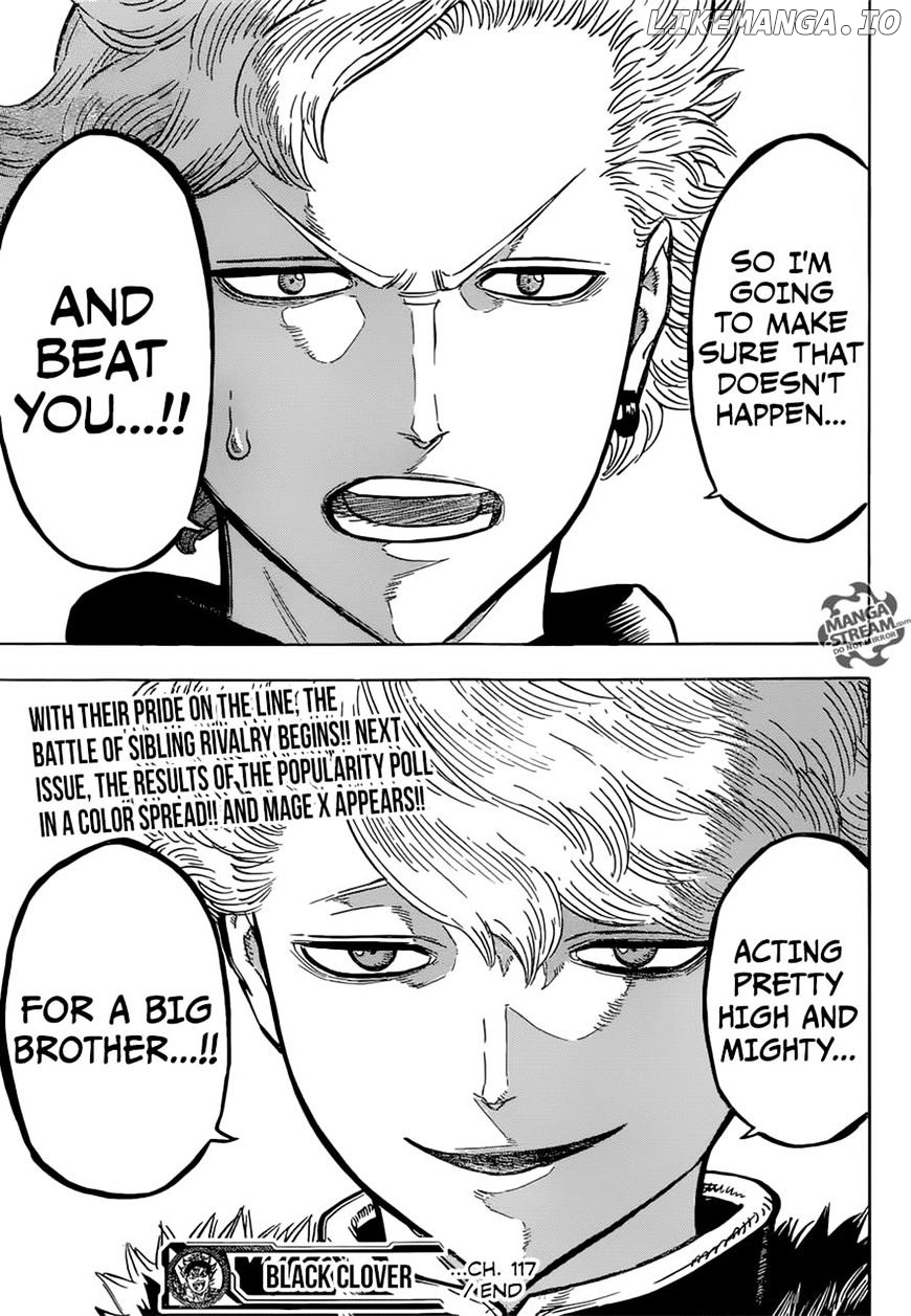 Black Clover chapter 117 - page 17