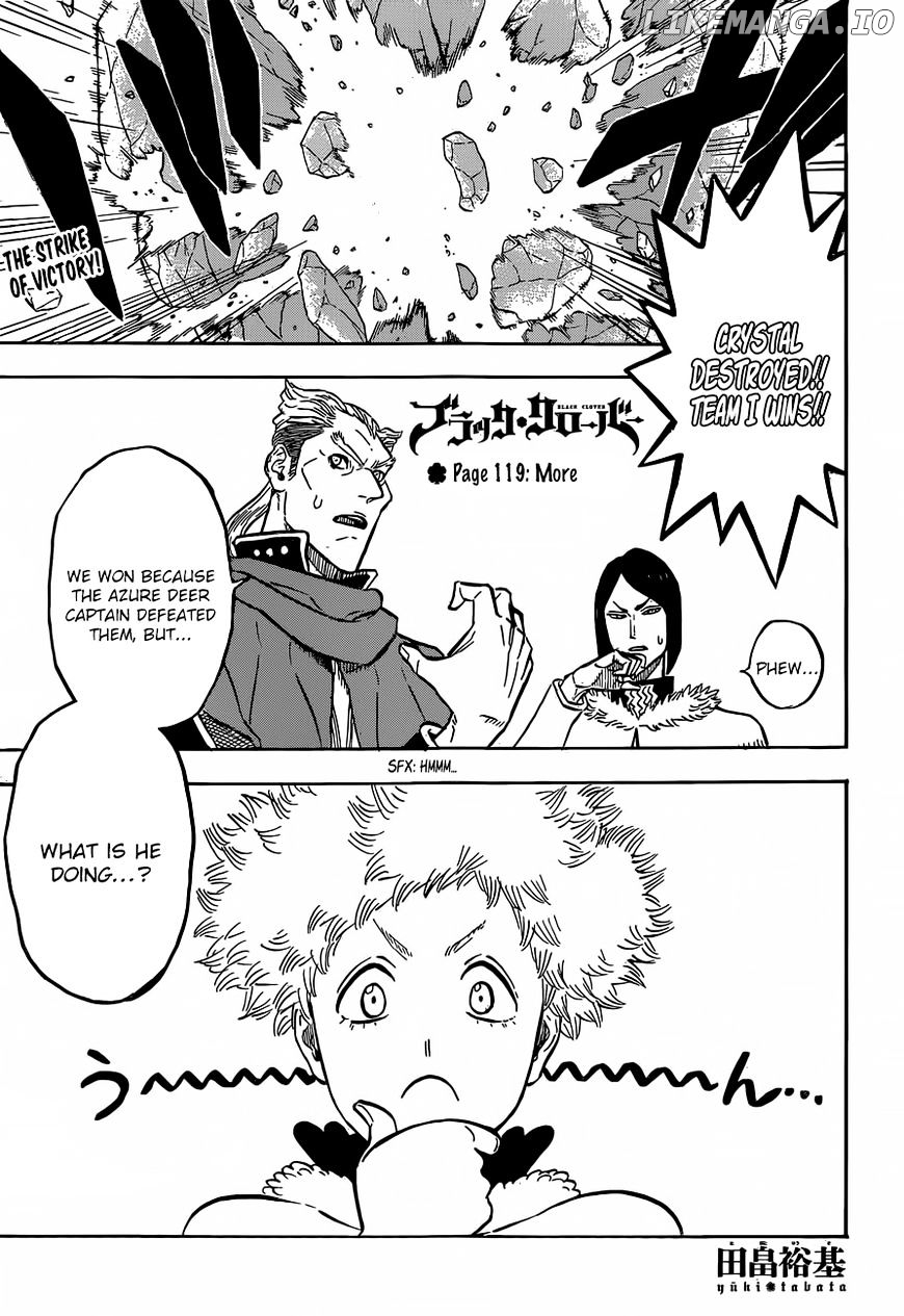 Black Clover chapter 119 - page 1