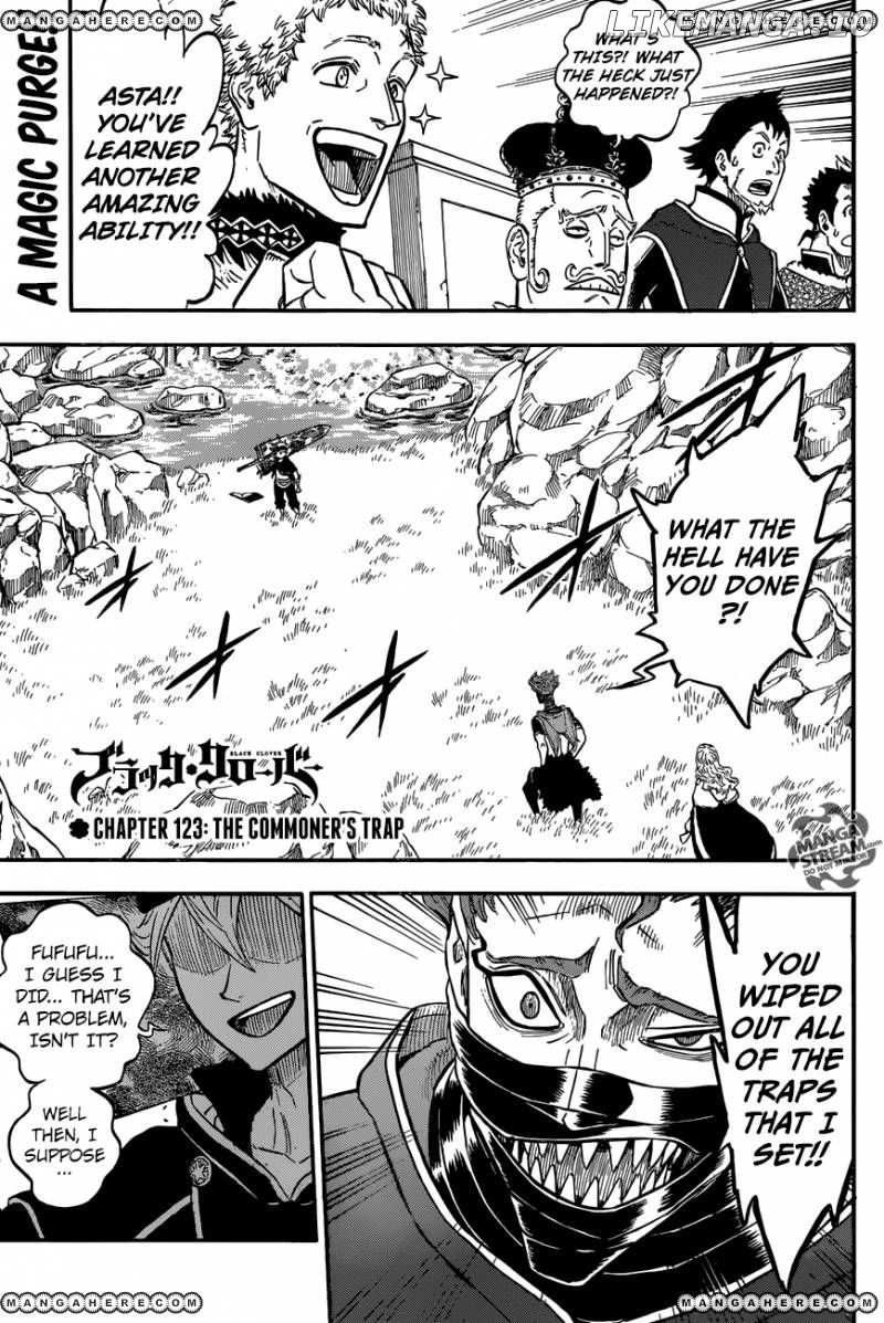 Black Clover chapter 123 - page 1