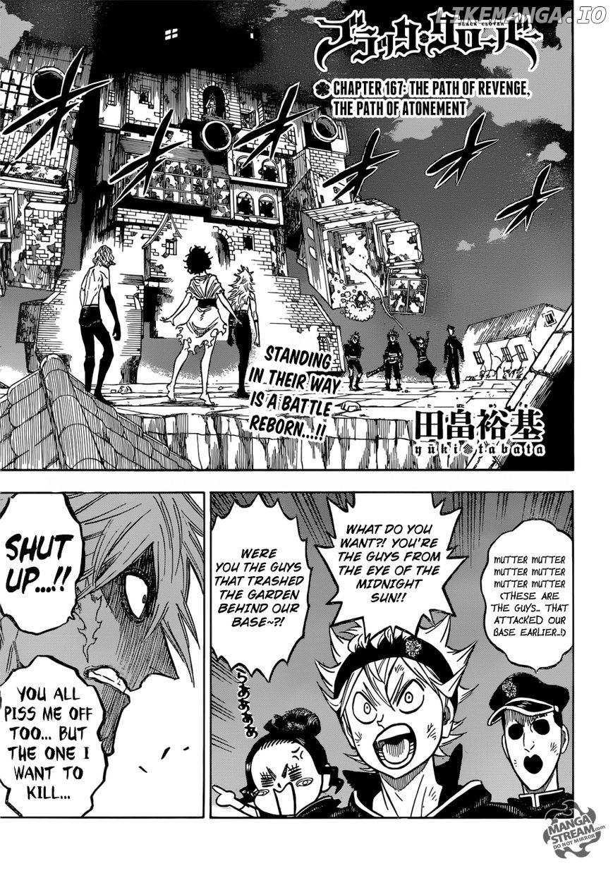 Black Clover chapter 167 - page 1