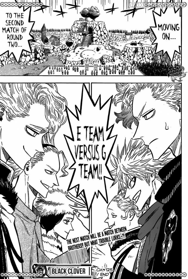 Black Clover chapter 125 - page 18