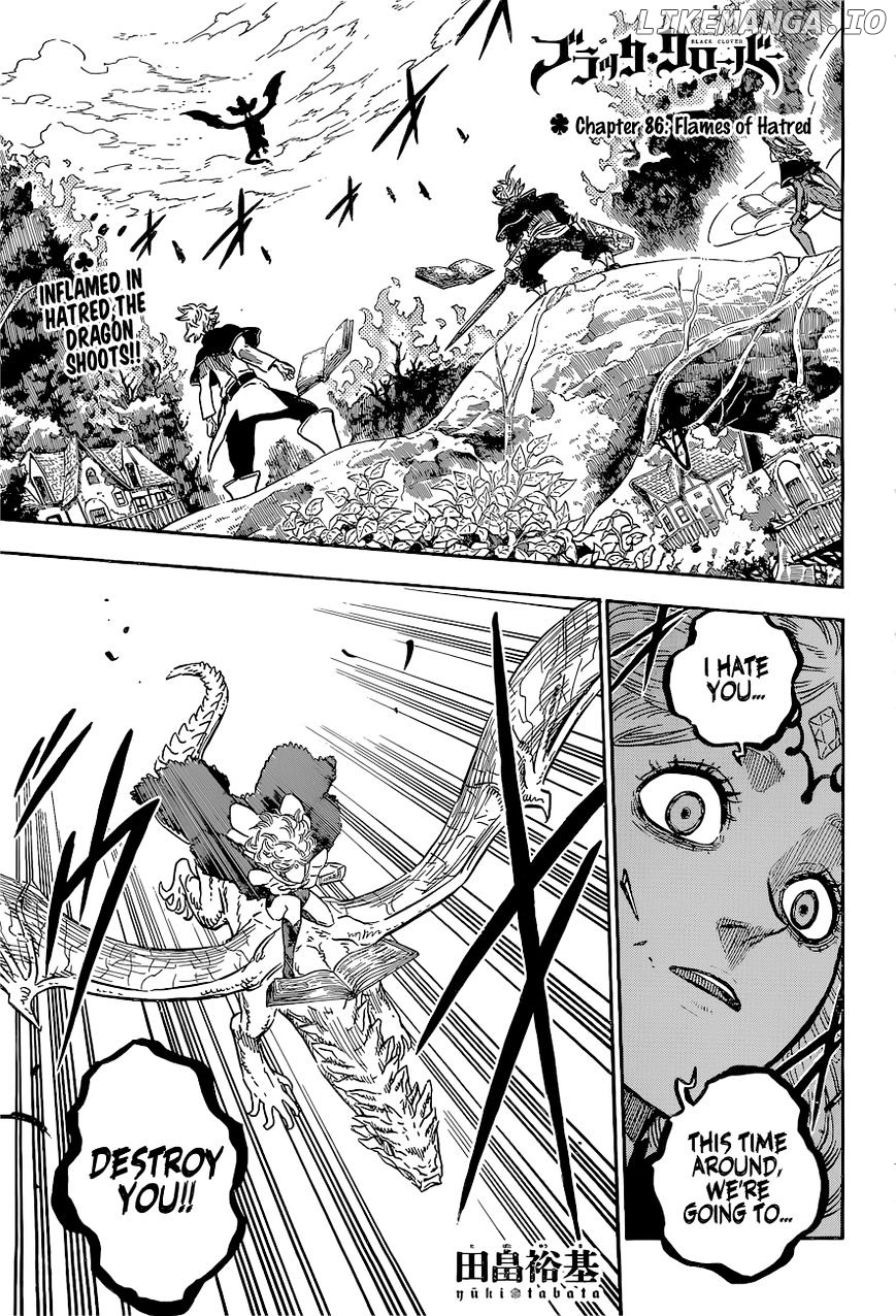 Black Clover chapter 86 - page 1